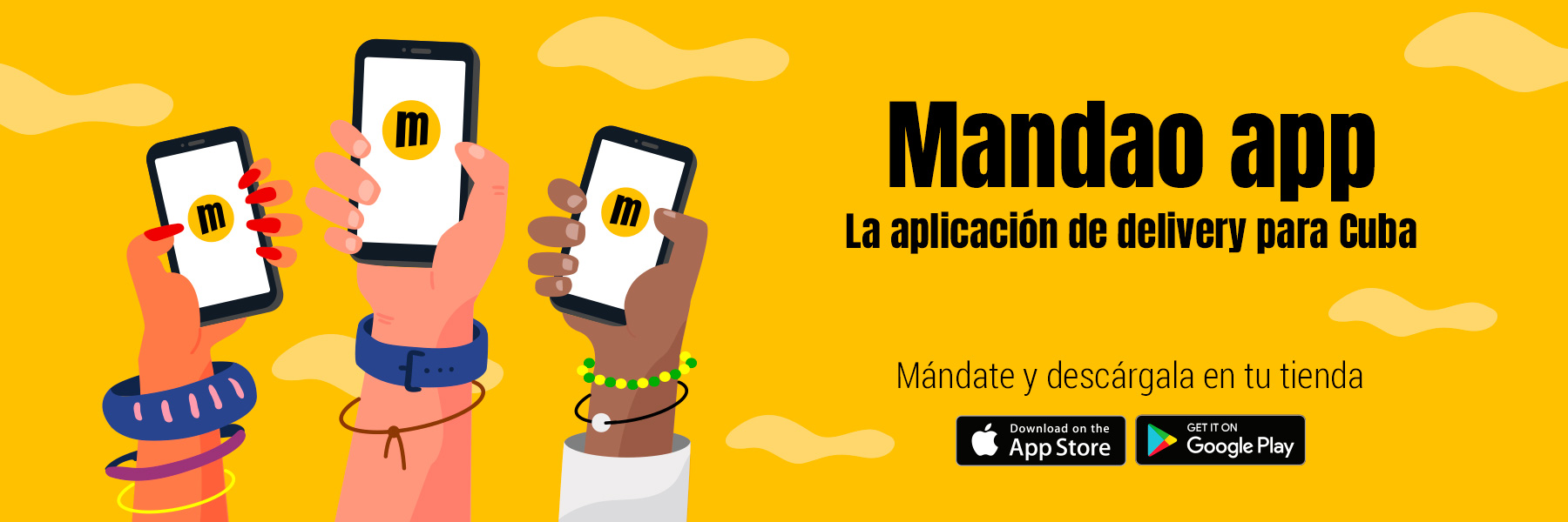 Descarga la app de Mandao